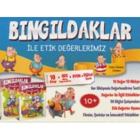 Bıngıldaklar İle Etik Değerlerimiz 10 Kitap Set - Sara Gürbüz Özeren