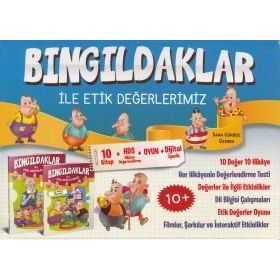 Bıngıldaklar İle Etik Değerlerimiz 10 Kitap Set - Sara Gürbüz Özeren