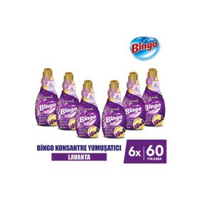 Bingo 1.44 ml Lavanta Soft Konsantre Çamaşır Yumuşatıcısı