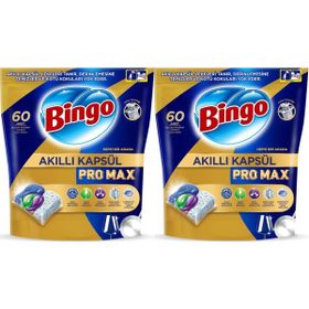 Bingo 120'li Akıllı Kapsül Pro Max Bulaşık Makinesi Deterjanı Tableti