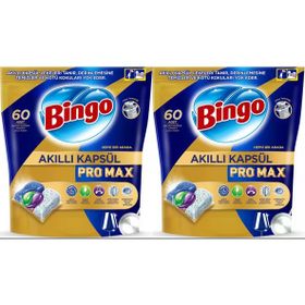 Bingo 120'li Akıllı Kapsül Pro Max Bulaşık Makinesi Deterjanı Tableti