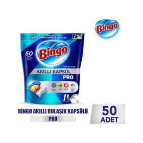 Bingo 150 Tablet Akıllı Kapsül Pro Bulaşık Makinesi Deterjanı