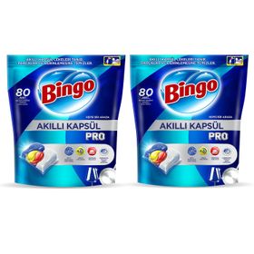 Bingo 160'lı Akıllı Kapsül Pro Max Bulaşık Makinesi Deterjanı Tableti
