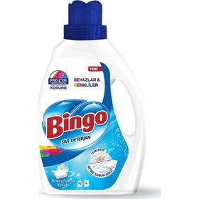 Bingo 2600 ml Beyazlar ve Renkliler için Beyaz Sabun Kokulu Sıvı Çamaşır Deterjanı