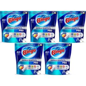 Bingo 400 Tablet Akıllı Kapsül Pro Bulaşık Makinesi Deterjanı