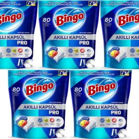 Bingo 400 Tablet Akıllı Kapsül Pro Bulaşık Makinesi Deterjanı