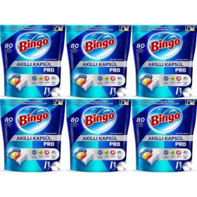 Bingo 480 Tablet Akıllı Kapsül Pro Bulaşık Makinesi Deterjanı