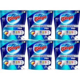 Bingo 480 Tablet Akıllı Kapsül Pro Bulaşık Makinesi Deterjanı