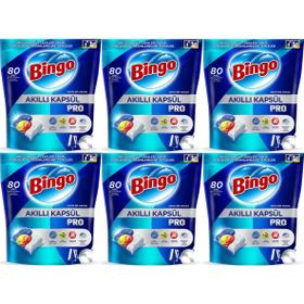 Bingo 480 Tablet Akıllı Kapsül Pro Bulaşık Makinesi Deterjanı