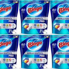 Bingo 480 Tablet Akıllı Kapsül Pro Bulaşık Makinesi Deterjanı