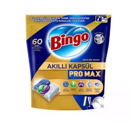 Bingo 60 Tablet Akıllı Kapsül Pro Bulaşık Makinesi Deterjanı