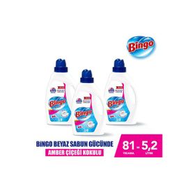Bingo Amber Çiçeği 1755 ml Sıvı Çamaşır Deterjanı
