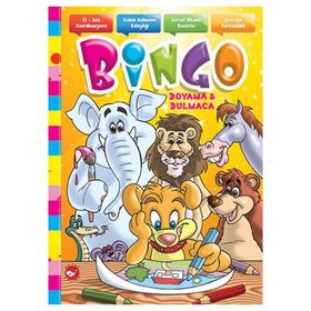Bingo Boyama ve Bulmaca - Beyaz Balina Yayınları