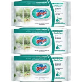 Bingo Clean Sevilen Kokular Ferah Evim 3x96 Yaprak Yüzey Temizlik Havlusu