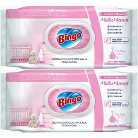 Bingo Clean Sevilen Kokular Mutlu Yuvam 2x96 Yaprak Yüzey Temizlik Havlusu