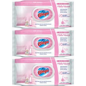 Bingo Clean Sevilen Kokular Mutlu Yuvam 3x96 Yaprak Yüzey Temizlik Havlusu