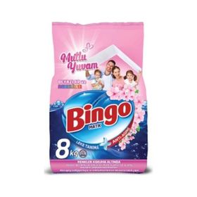 Bingo Matik 8 kg Mutlu Yuvam Renkliler ve Beyazlar Toz Çamaşır Deterjanı