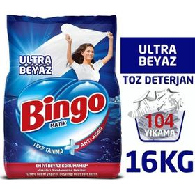 Bingo Matik Ultra Beyaz 4 kg Toz Çamaşır Deterjanı