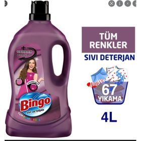 Bingo Onaran Koruma Sıvı Bakım 4 lt Çamaşır Deterjanı