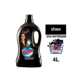 Bingo Siyah Sıvı Bakım 4 lt Çamaşır Deterjanı