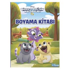 Bingo ve Rolinin Maceraları Boyama Kitabı / Kollektif / Doğan Egmont Çocuk Kitapları