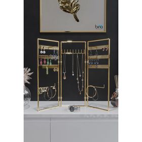 Bino Gold Altın 3'lü Takı Standı