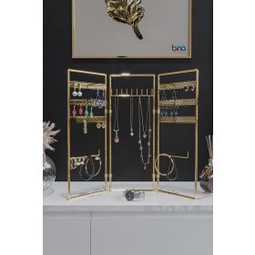 Bino Gold Altın 3'lü Takı Standı