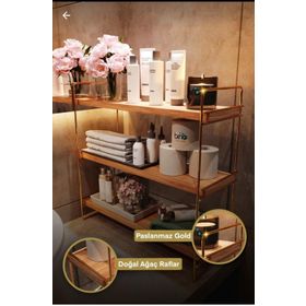 Bino Masa Üstü Düzenleyici Organizer Banyo Rafı