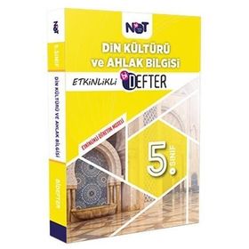 Binot Yayınları 5.Sınıf Din Kültürü ve Ahlak Bilgisi Etkinlikli Defter Konu Anlatımı