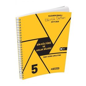 Binot Yayınları 5.Sınıf Din Kültürü ve Ahlak Bilgisi Etkinlikli Defter Konu Anlatımı