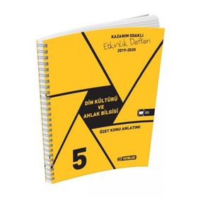 Binot Yayınları 5.Sınıf Din Kültürü ve Ahlak Bilgisi Etkinlikli Defter Konu Anlatımı