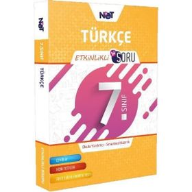 Binot Yayınları 7.Sınıf Türkçe Etkinlikli Bisoru Bankası