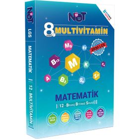 Binot Yayınları 8. Sınıf LGS 1. Dönem Matematik Multivitamin 12 Branş Bitirme Sınavı