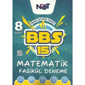 Binot Yayınları 8. Sınıf LGS Matematik BBS 15 Fasikül Deneme