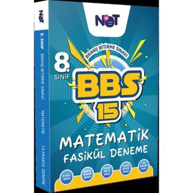 Binot Yayınları 8. Sınıf LGS Matematik BBS 15 Fasikül Deneme