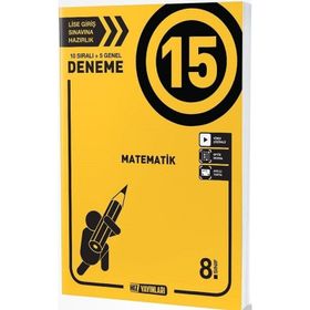 Binot Yayınları 8. Sınıf LGS Matematik BBS 15 Fasikül Deneme
