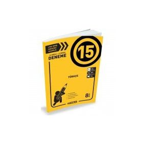 Binot Yayınları 8. Sınıf LGS Türkçe BBS 15 Fasikül Deneme