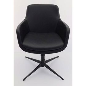 Bintaş Mobilya Bulut Siyah Deri Rahat Ofis Koltuğu
