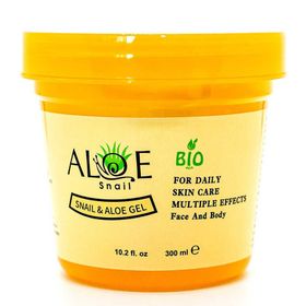 Bio Asia Salyangoz Özlü&Aloe Vera 300 ml Yüz ve Vücut Bakım Jeli