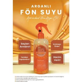 Bio Keratin Gold Arganlı 400 ml Çift Fazlı Fön Suyu