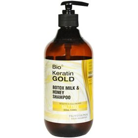 Bio Keratin Gold Süt ve Bal Özlü Onarıcı 500 ml Tuzsuz Şampuan