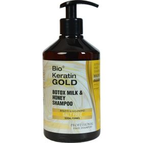 Bio Keratin Gold Süt ve Bal Özlü Onarıcı 500 ml Tuzsuz Şampuan