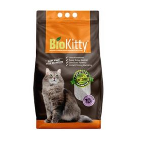 Bio Kitty 10 lt Lavantali İnce Taneli Bentonit Topaklanan Kedi Kumu