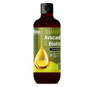 Bio Naturell 355 ml %97 Organik Avocado Oil Biotin Güçlendirici Şampuan