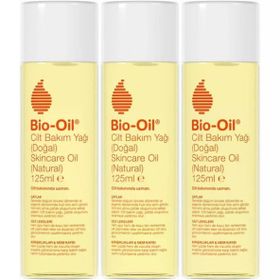 Bio-Oil 3x125 ml Çatlak Karşıtı ve Natural Cilt Bakım Yağı