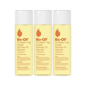 Bio-Oil 3x125 ml Çatlak Karşıtı ve Natural Cilt Bakım Yağı