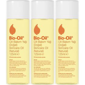 Bio-Oil 3x125 ml Çatlak Karşıtı ve Natural Cilt Bakım Yağı