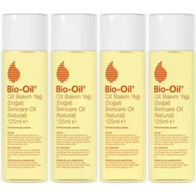 Bio-Oil 4x125 ml Çatlak Karşıtı ve Natural Cilt Bakım Yağı