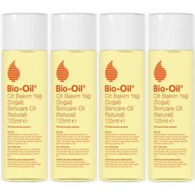 Bio-Oil 4x125 ml Çatlak Karşıtı ve Natural Cilt Bakım Yağı
