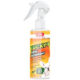 Bio PetActive 100 ml Yucky-B Chew Deterrent Köpekler için Çiğneme Önleyici ve Uzaklaştırıcı Sprey